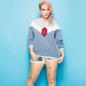 Welovefine Adventure Time Ice King Sweater sz M